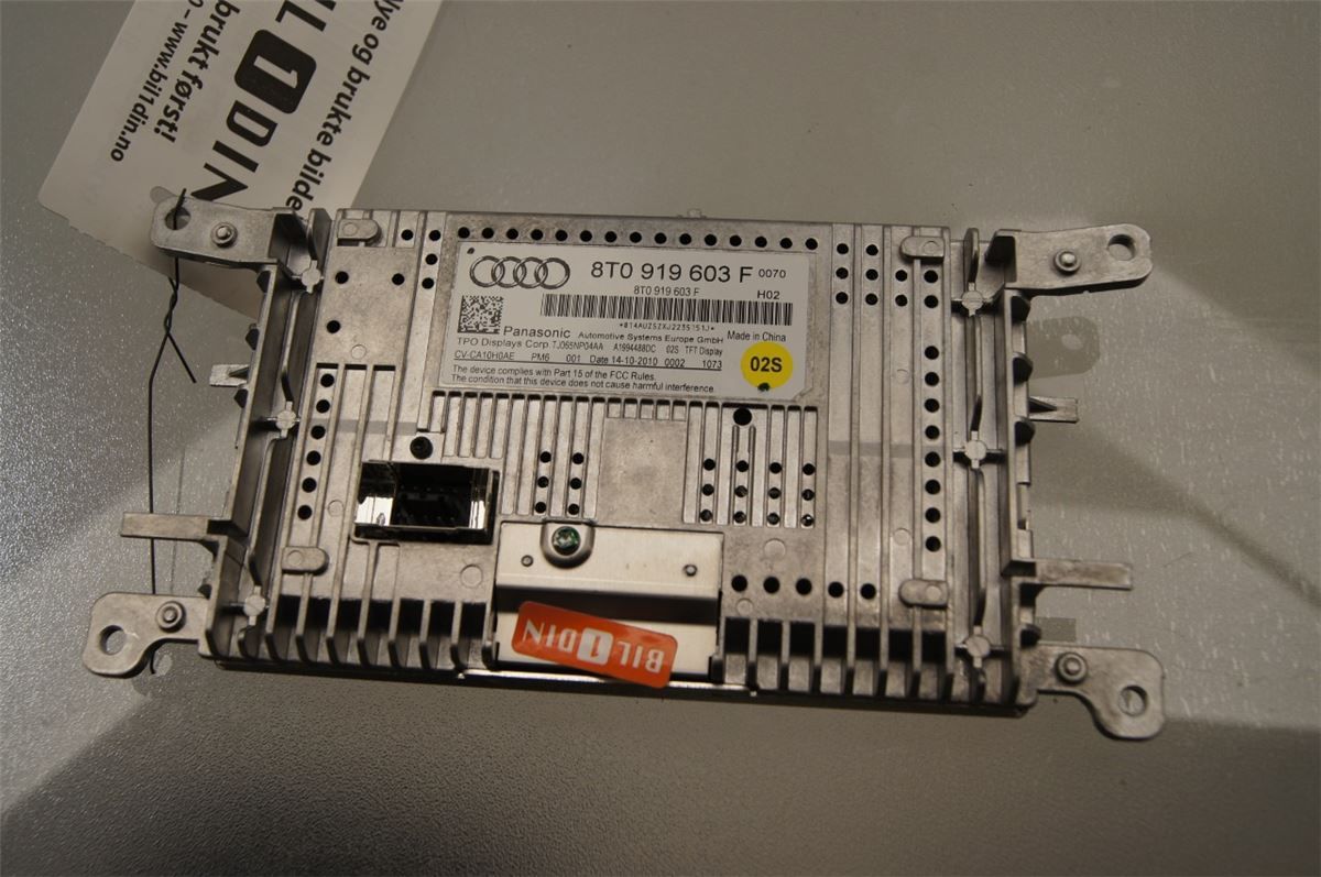 Instr. Multifunksjonsdisplay – bilde 4