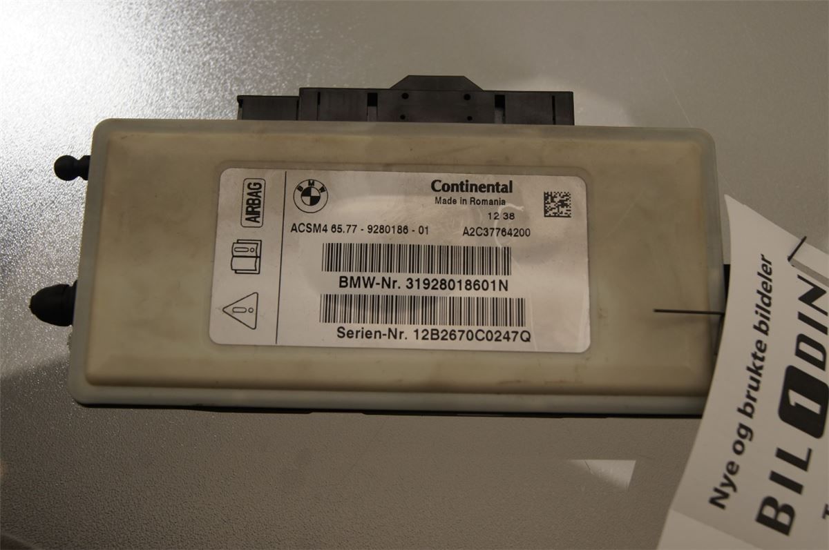 Airbag Elektronikkenhet – bilde 1