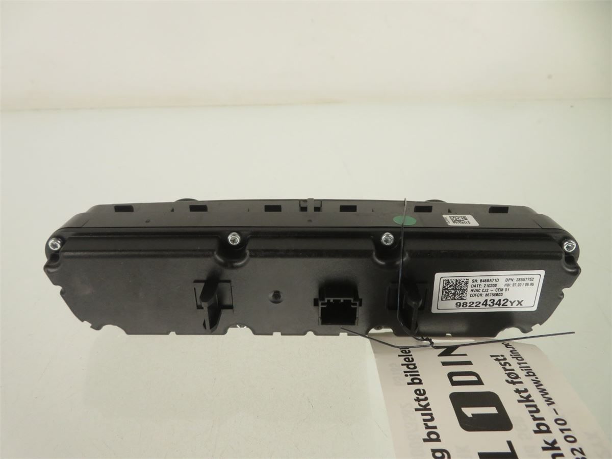 Varme AC Betjening/Display – bilde 2