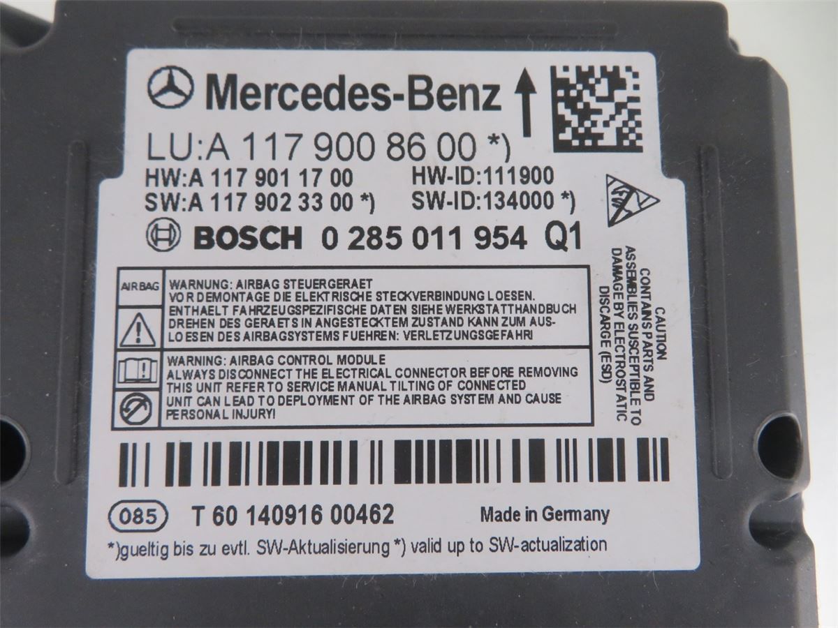Airbag Elektronikkenhet – bilde 3
